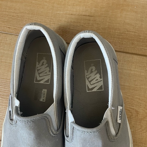 Grey slip on vans - Picture 4 of 4